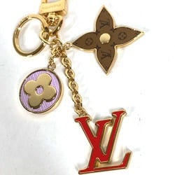 Louis Vuitton M00556 Monogram Key Holder Key Ring charm Gold x Red x Pink