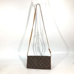 Louis Vuitton M51854 Monogram Crossbody bag Pochette 2WAY bag Clutch bag Shoulder Bag Brown