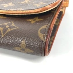 Louis Vuitton M51854 Monogram Crossbody bag Pochette 2WAY bag Clutch bag Shoulder Bag Brown