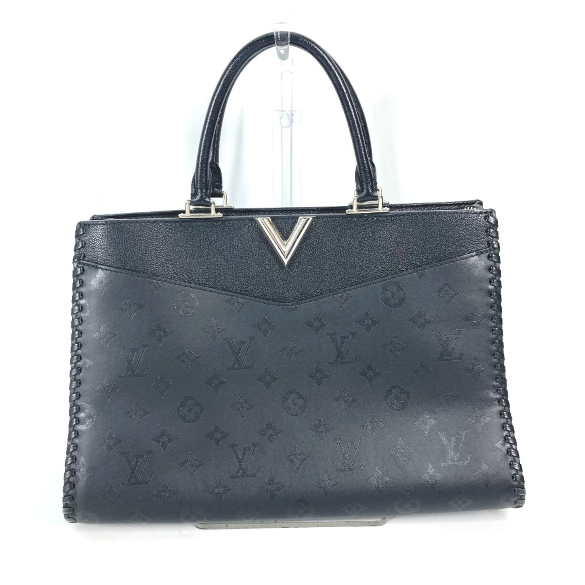 Louis Vuitton M54147 Monogram Tote Bag Hand Bag Noir Black