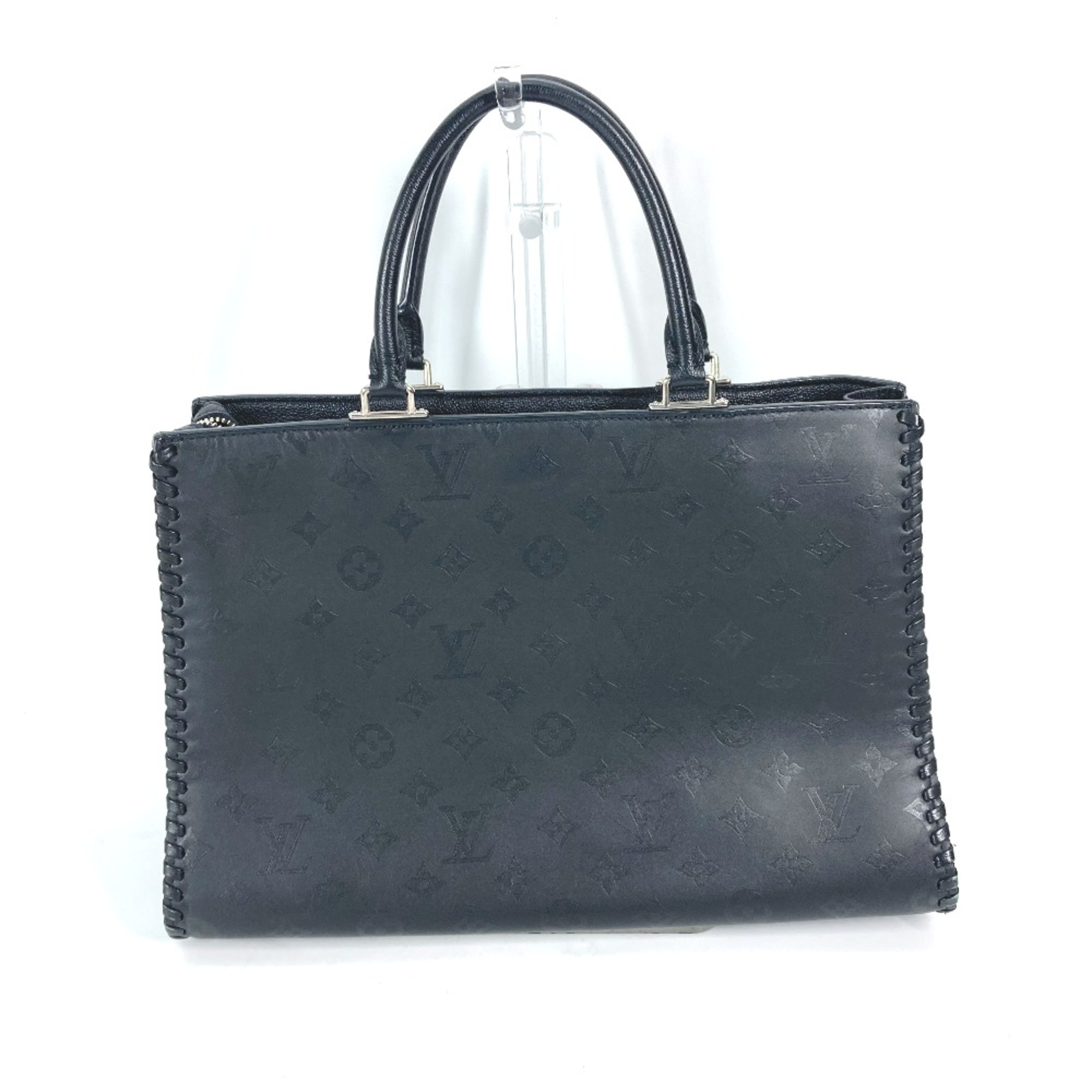 Louis Vuitton M54147 Monogram Tote Bag Hand Bag Noir Black