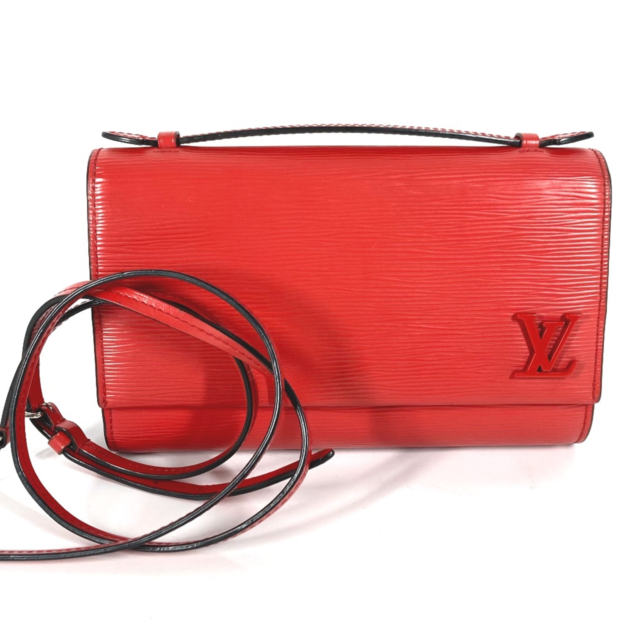 Louis Vuitton M54538 Epi 3WAY Bag Hand Bag Clutch Bag Shoulder Bag Coklico Red