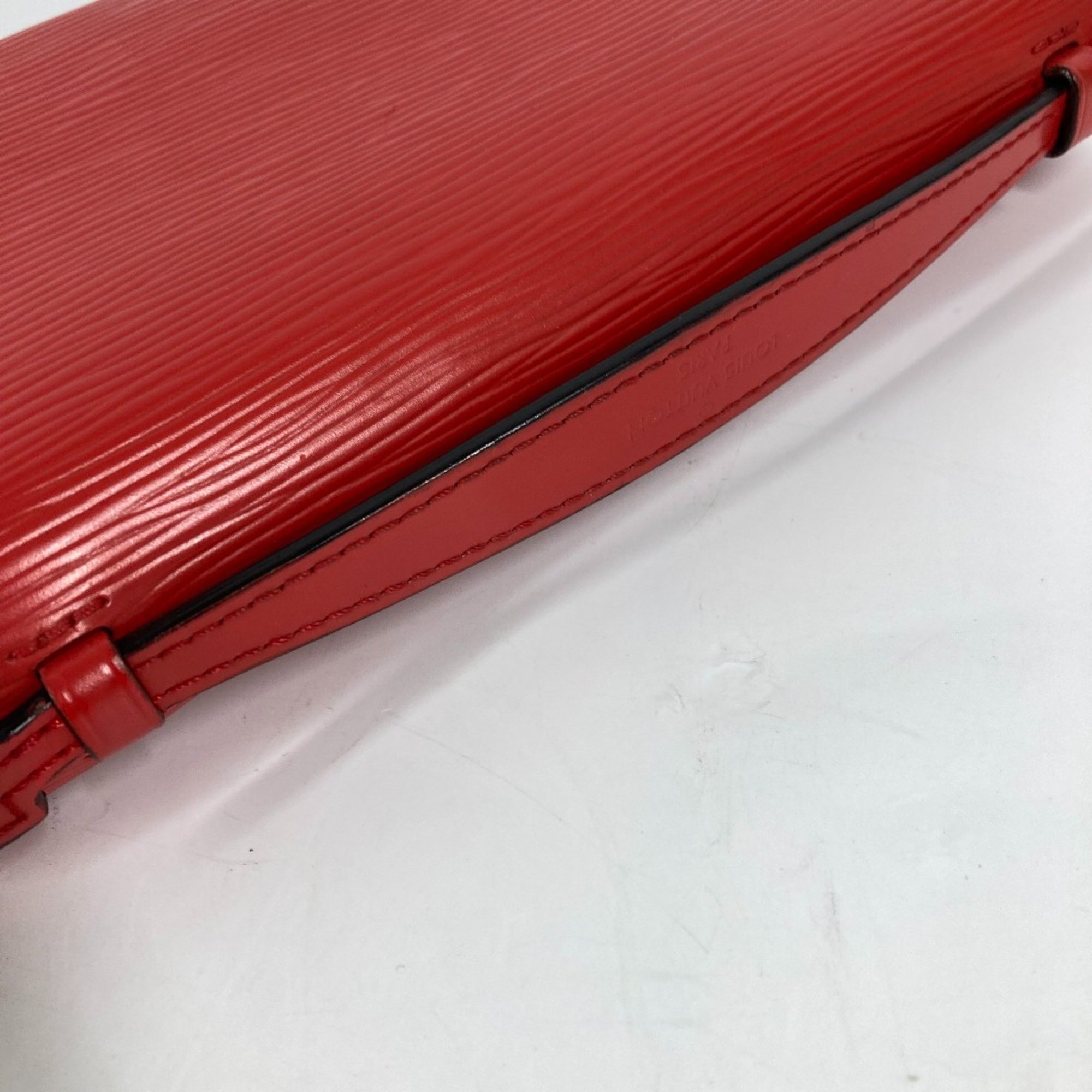 Louis Vuitton M54538 Epi 3WAY Bag Hand Bag Clutch Bag Shoulder Bag Coklico Red