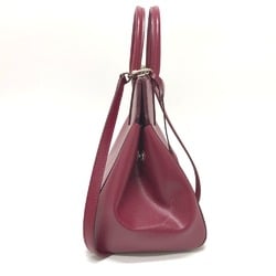 Louis Vuitton M94612 2WAY Bag Shoulder Crossbody Hand Bag Fuchsia SilverHardware