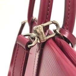 Louis Vuitton M94612 2WAY Bag Shoulder Crossbody Hand Bag Fuchsia SilverHardware