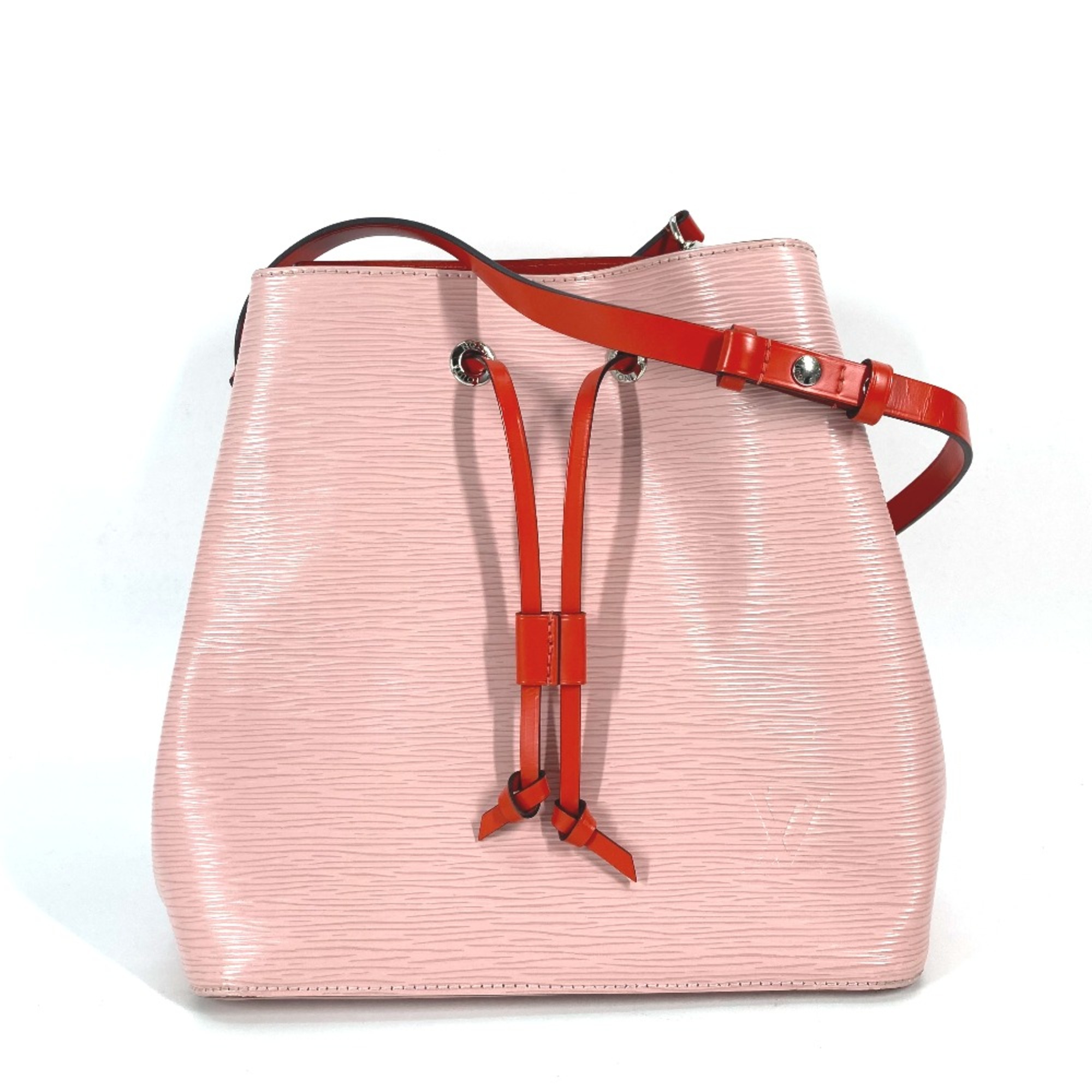 Louis Vuitton M54370 Epi Shoulder bag  drawstring bag  Bicolor Shoulder Bag pink Red