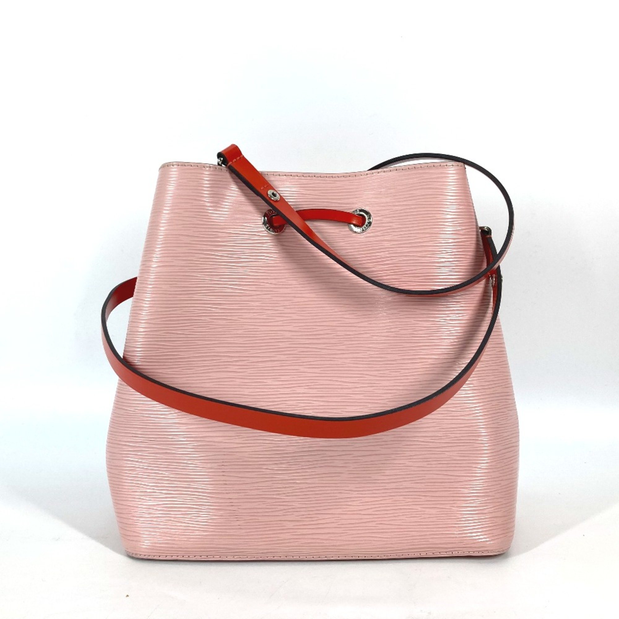 Louis Vuitton M54370 Epi Shoulder bag  drawstring bag  Bicolor Shoulder Bag pink Red