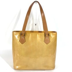 Louis Vuitton M91340 MonogramVernis shoulder bag Tote Bag Beige