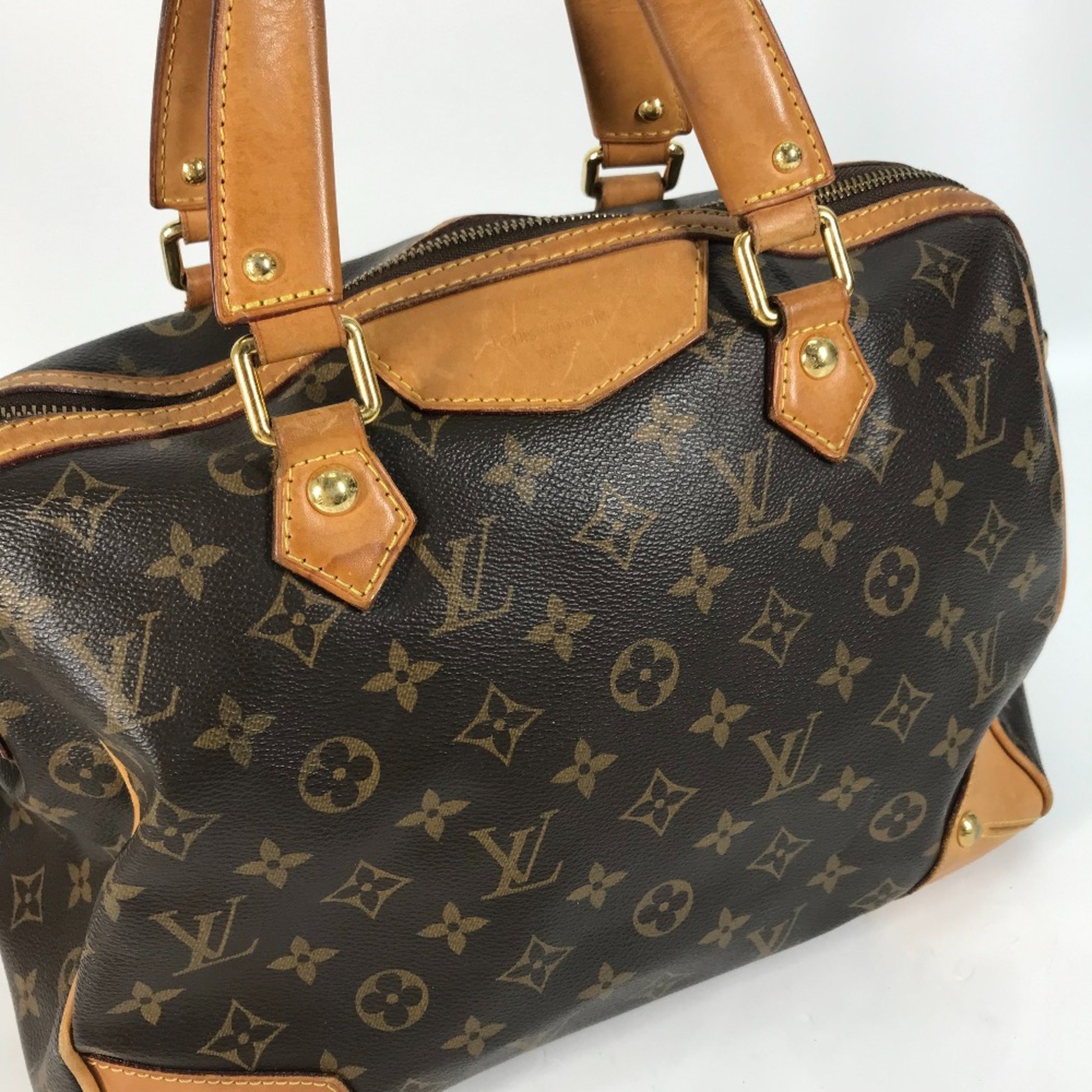 Louis Vuitton M40325 Monogram 2WAY Bag Hand Bag Shoulder Bag Shoulder Bag Brown