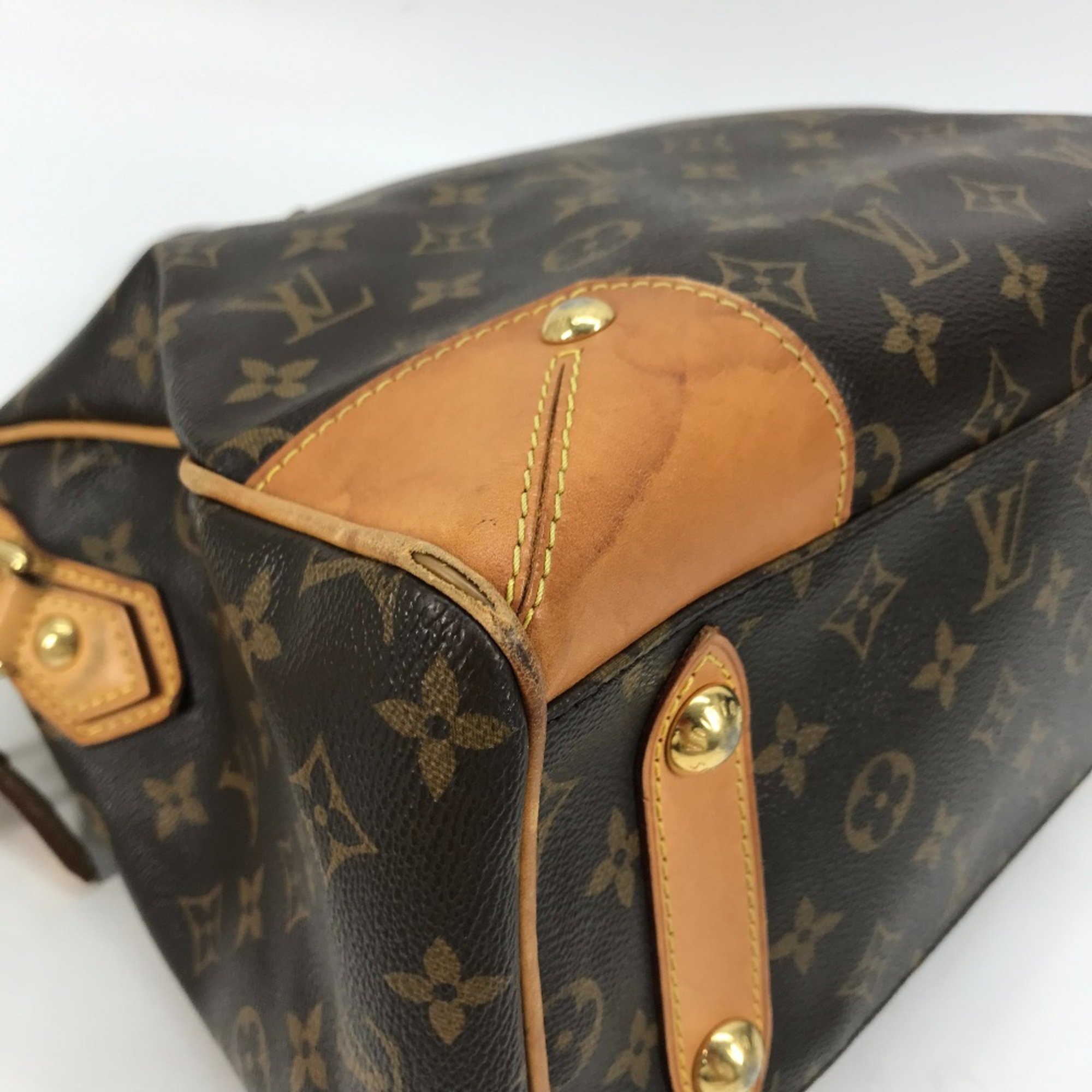 Louis Vuitton M40325 Monogram 2WAY Bag Hand Bag Shoulder Bag Shoulder Bag Brown