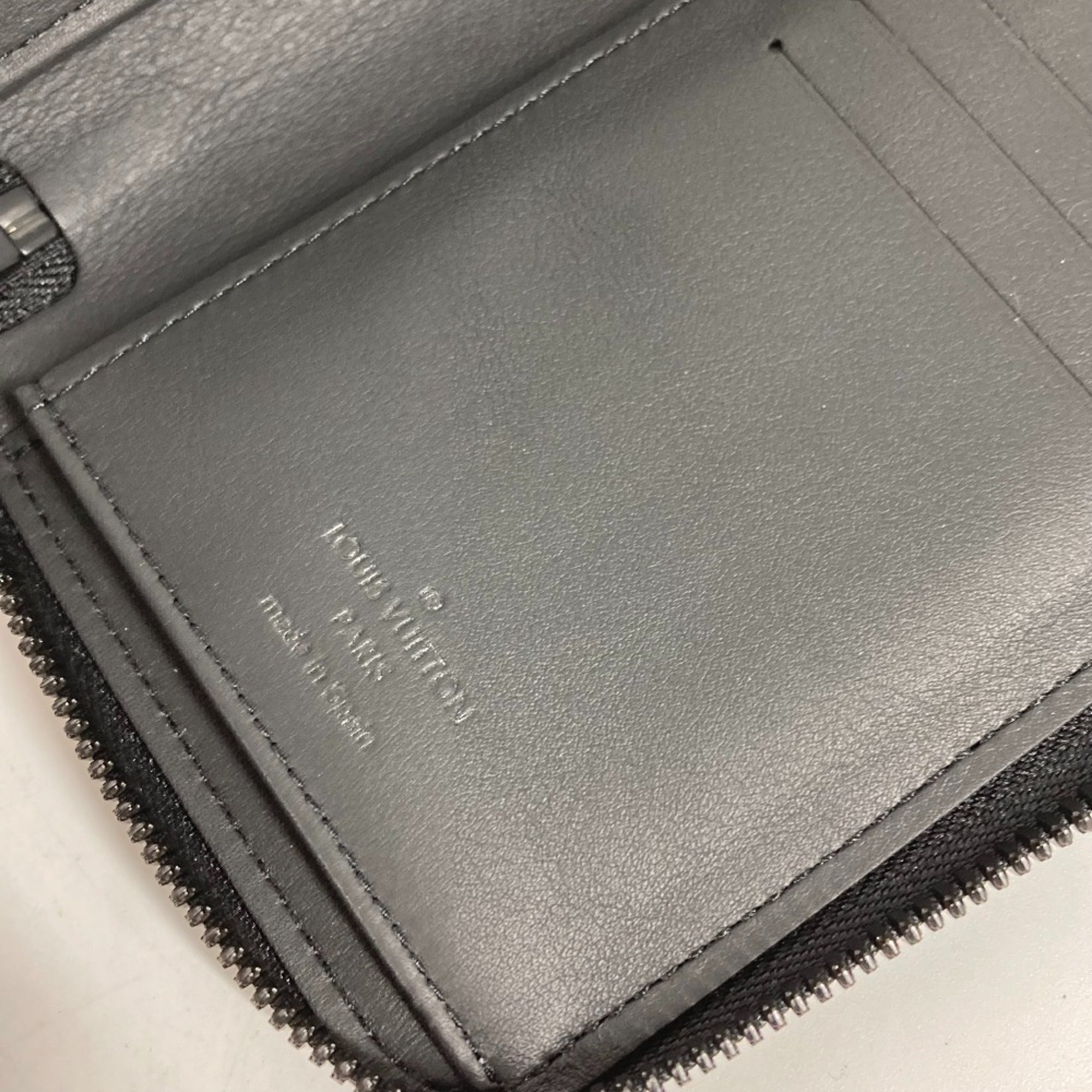 Louis Vuitton M69047 Monogram Zip Around Long Wallet Noir Black