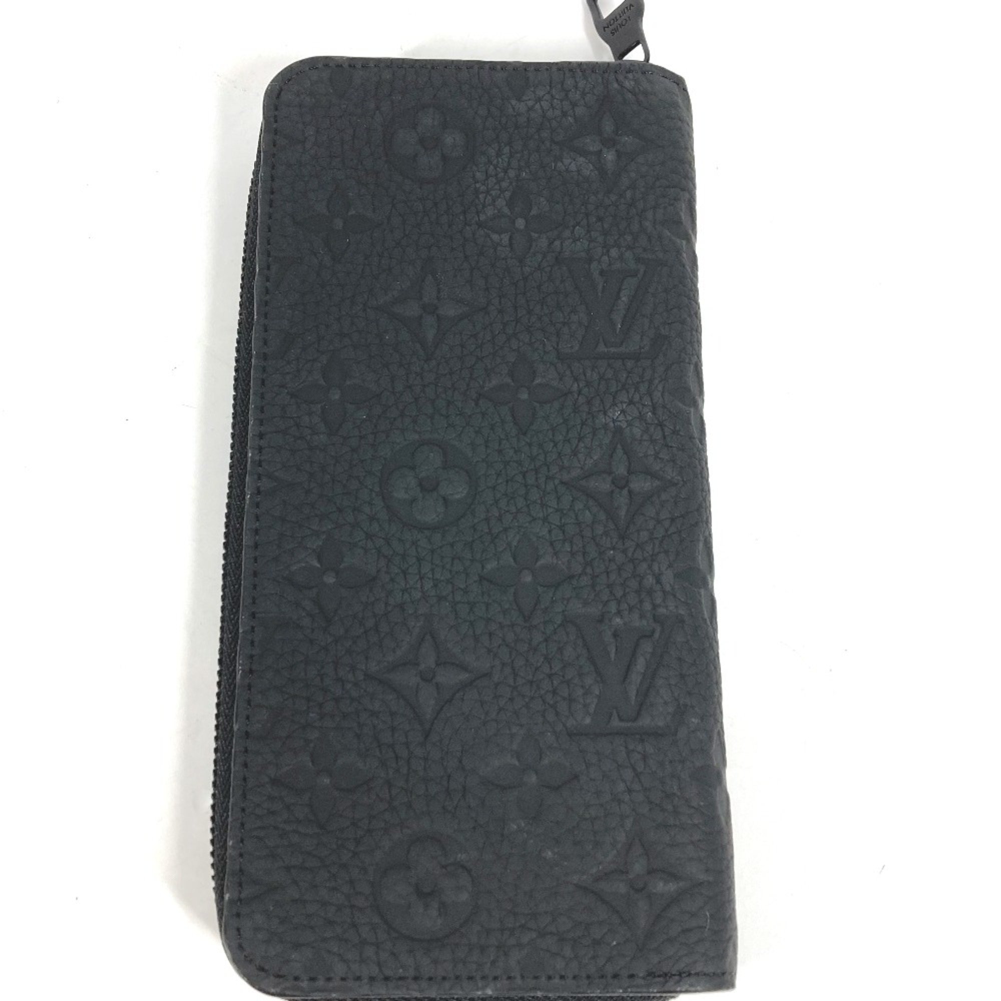 Louis Vuitton M69047 Monogram Zip Around Long Wallet Noir Black