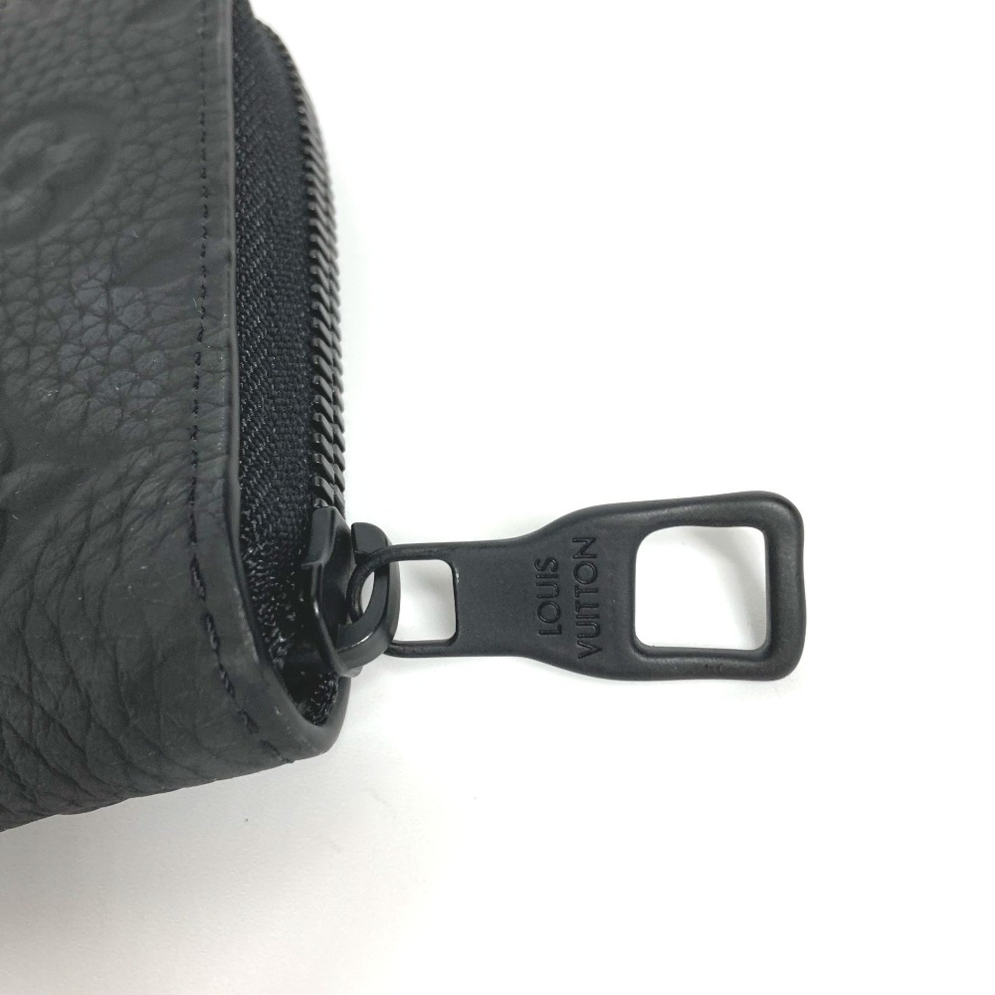 Louis Vuitton M69047 Monogram Zip Around Long Wallet Noir Black