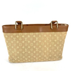 Louis Vuitton M92684 Monogram mini Tote Bag Bag Hand Bag Shoulder Bag Beige