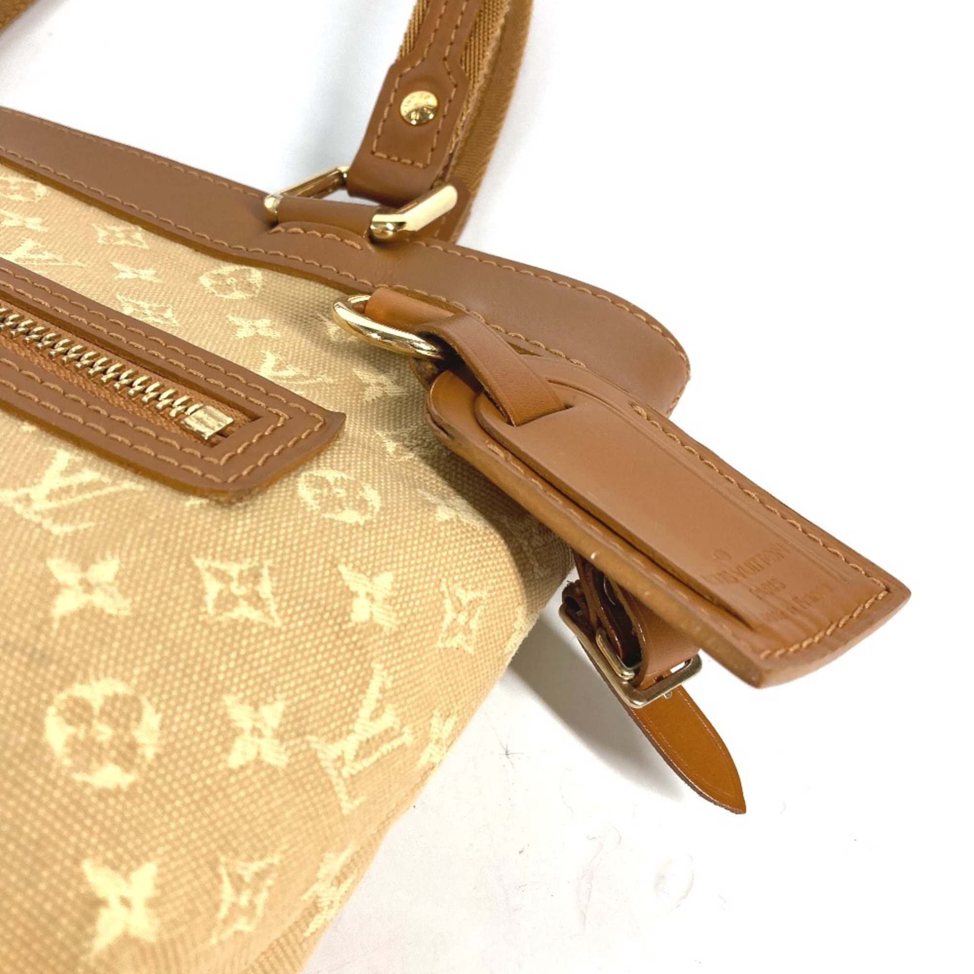 Louis Vuitton M92684 Monogram mini Tote Bag Bag Hand Bag Shoulder Bag Beige