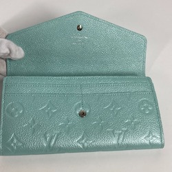 Louis Vuitton M82174 Monogram-Empreinte Long wallet Long Wallet Light blue