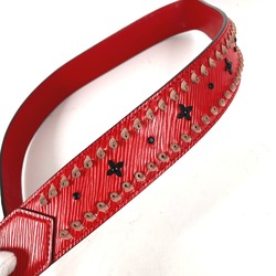 Louis Vuitton Epi Shoulder strap Red Black