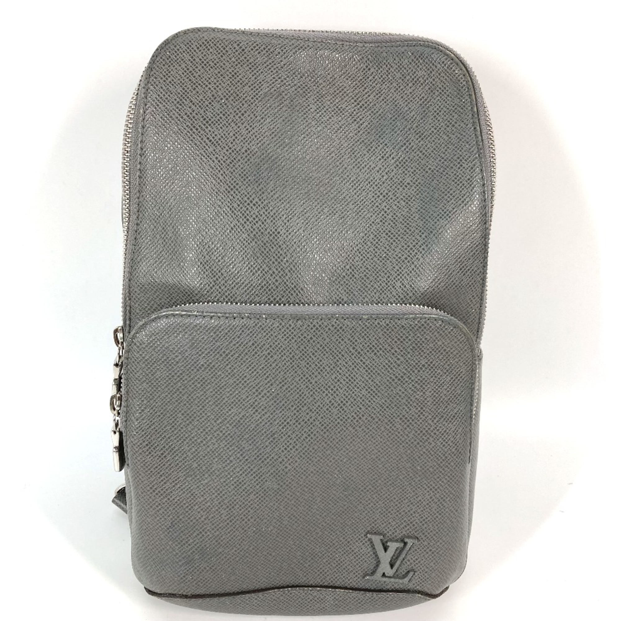 Louis Vuitton M30951 Taiga Shoulder Bag Cross body bag gray