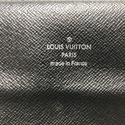 Louis Vuitton N63084 Damier Graphite Bifold Long Wallet Black SilverHardware