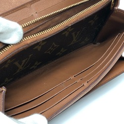 Louis Vuitton M60362 Wallet Long Wallet Long Wallet Brown Metal fittingsGold