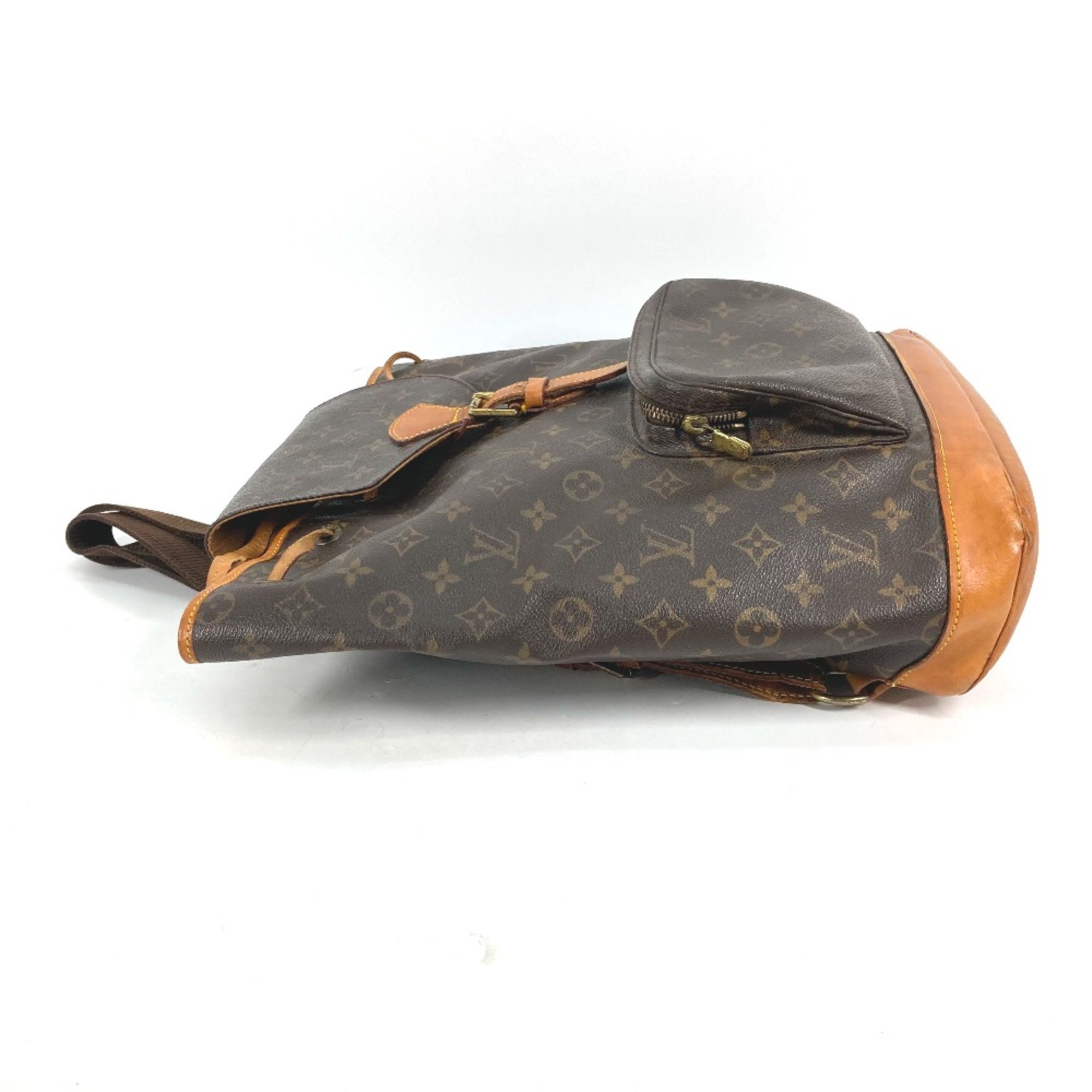 Louis Vuitton M51135 Monogram backpack bag Backpack Brown