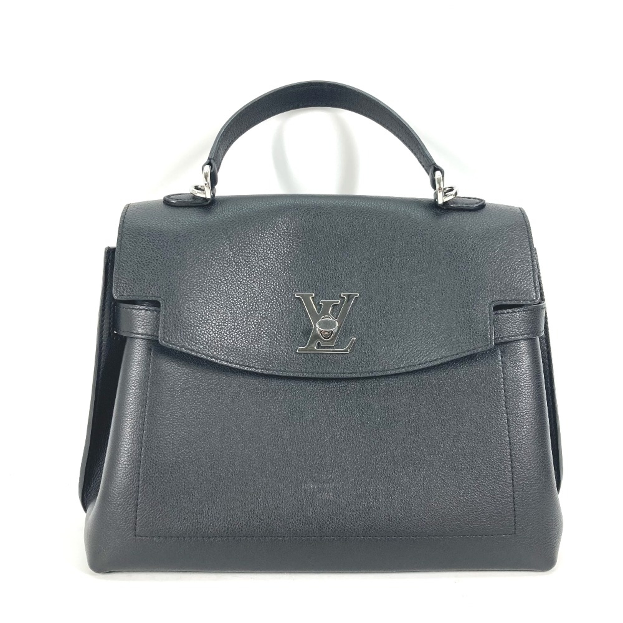 Louis Vuitton M51395 Bag Tote Bag Hand Bag Noir Black SilverHardware