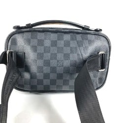 Louis Vuitton N41289 Damier Graphite Shoulder Bag Belt Bag body bag Black