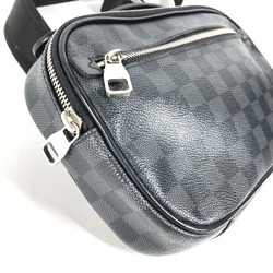 Louis Vuitton N41289 Damier Graphite Shoulder Bag Belt Bag body bag Black