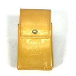 Louis Vuitton M91048 MonogramVernis Cigarette case pouch with strap Cigarette case Beige