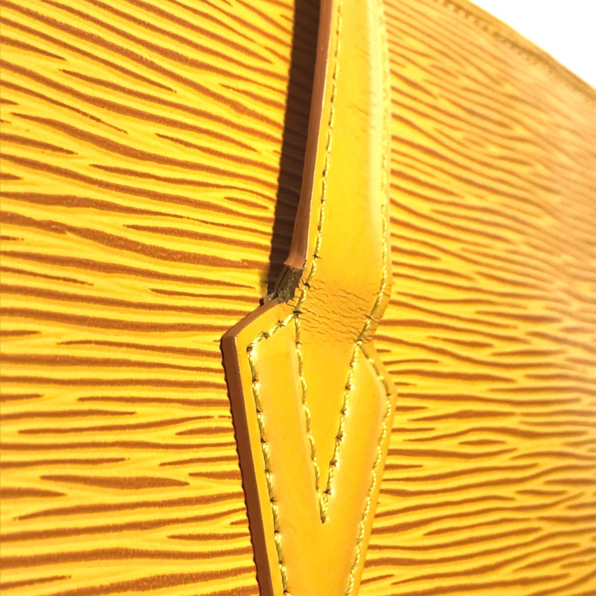 Louis Vuitton M52289 Epi Shoulder Shoulder Bag Tassiri Yellow yellow