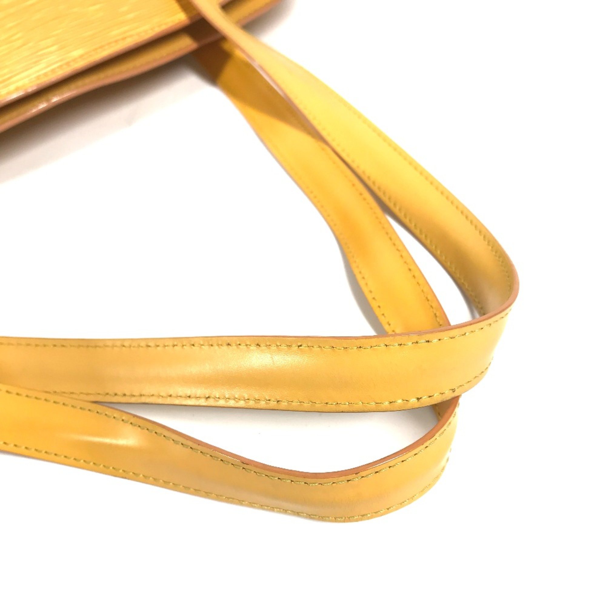 Louis Vuitton M52289 Epi Shoulder Shoulder Bag Tassiri Yellow yellow