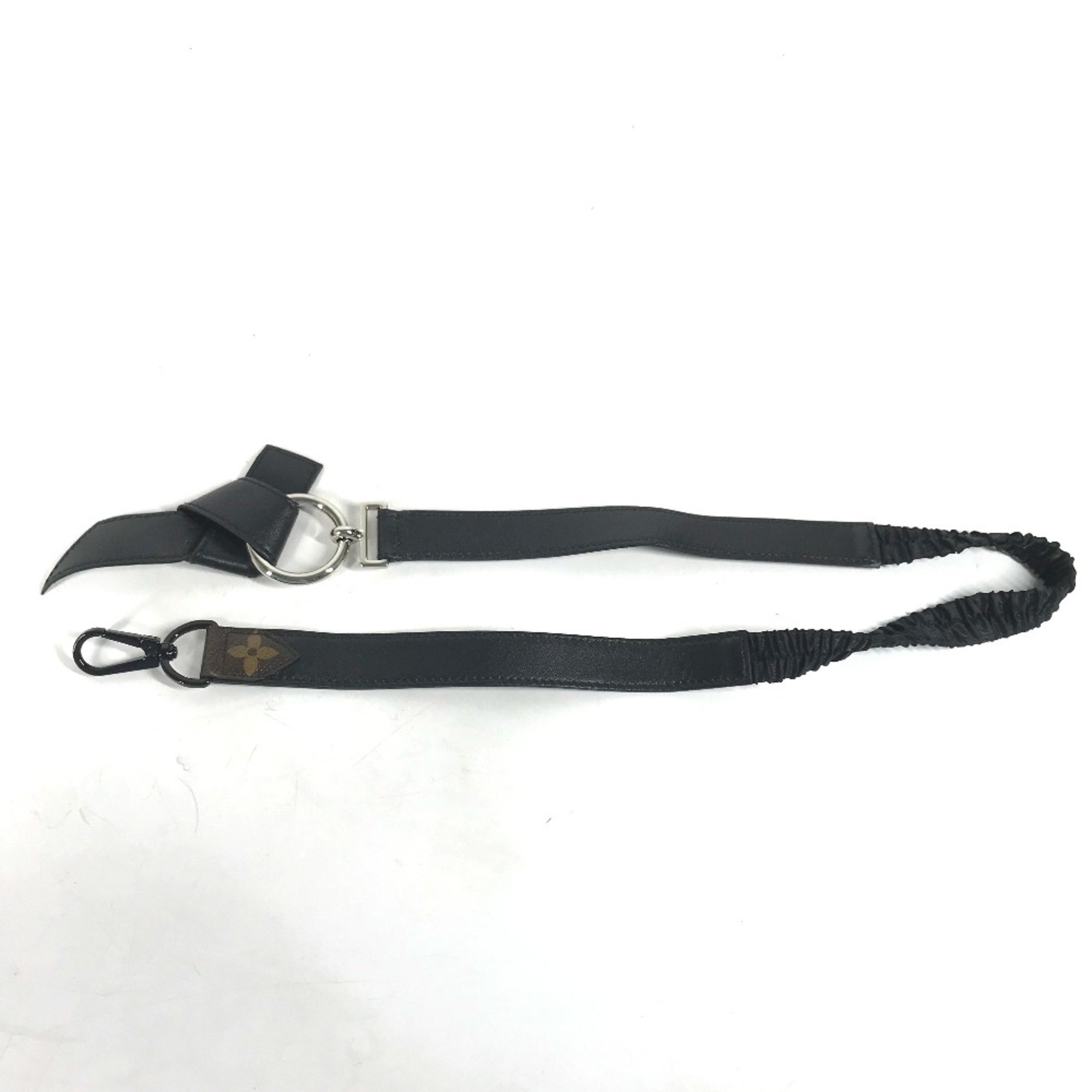 Louis Vuitton Monogram Included strap Shoulder strap Black Brown