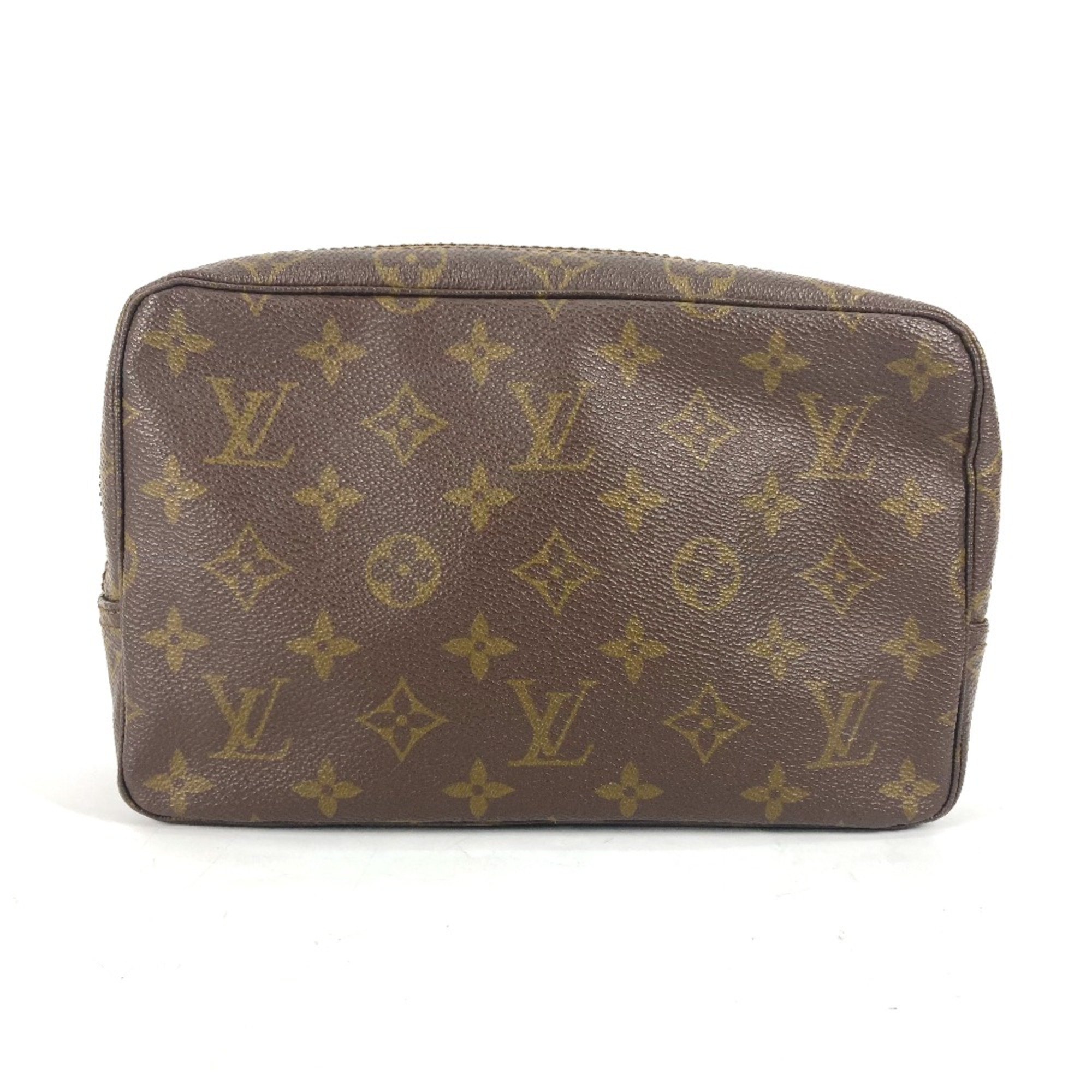 Louis Vuitton M47524 Monogram Makeup pouch Cosmetics Pouch Pouch Brown