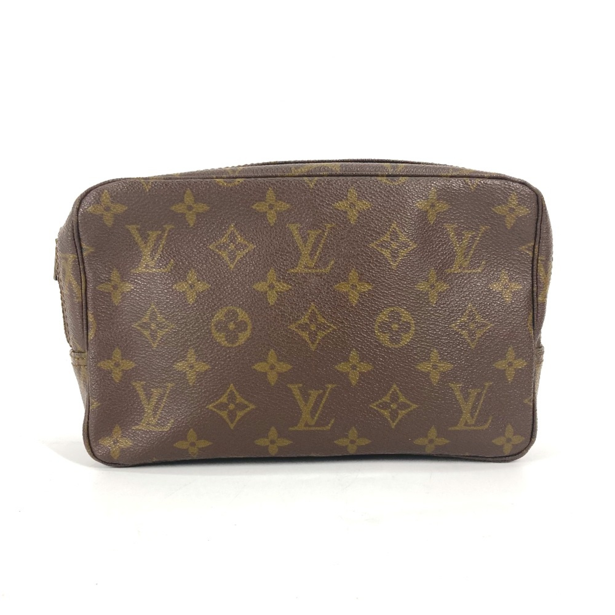 Louis Vuitton M47524 Monogram Makeup pouch Cosmetics Pouch Pouch Brown