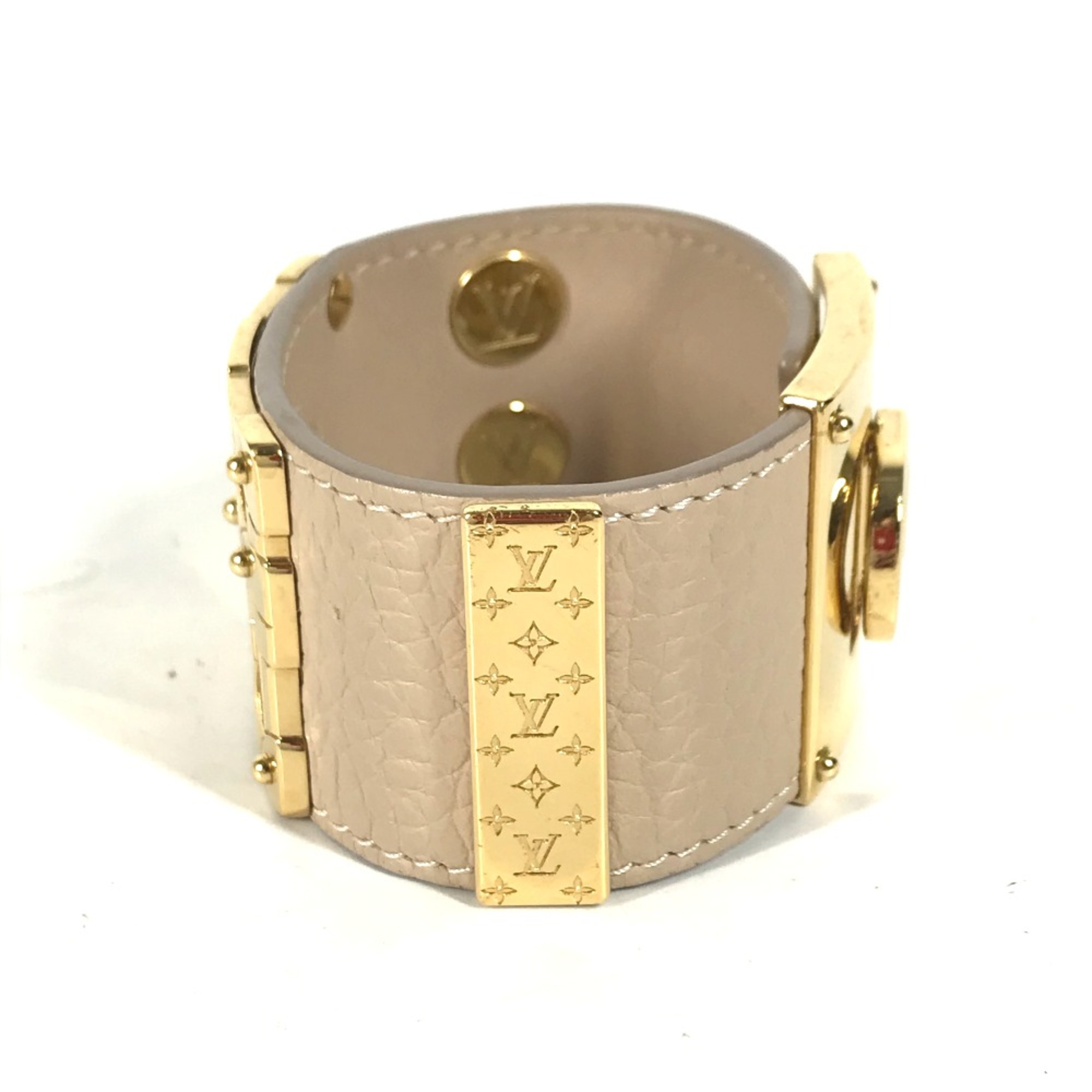 Louis Vuitton M6538 Bracelet accessories Bangle Beige