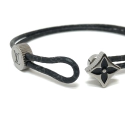 Louis Vuitton M8111D MonogramEclipse Accessories Bracelets Bracelet Gris Black SilverHardware