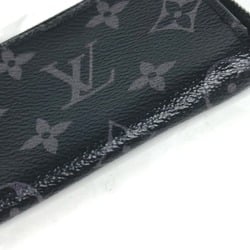 Louis Vuitton M63536 MonogramEclipse Wallet Coin Compartment L-shaped zipper coin purse Black