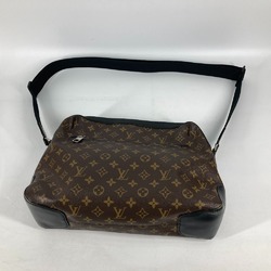 Louis Vuitton M40387 Monogram Macassar Crossbody bag Shoulder Bag Brown Black