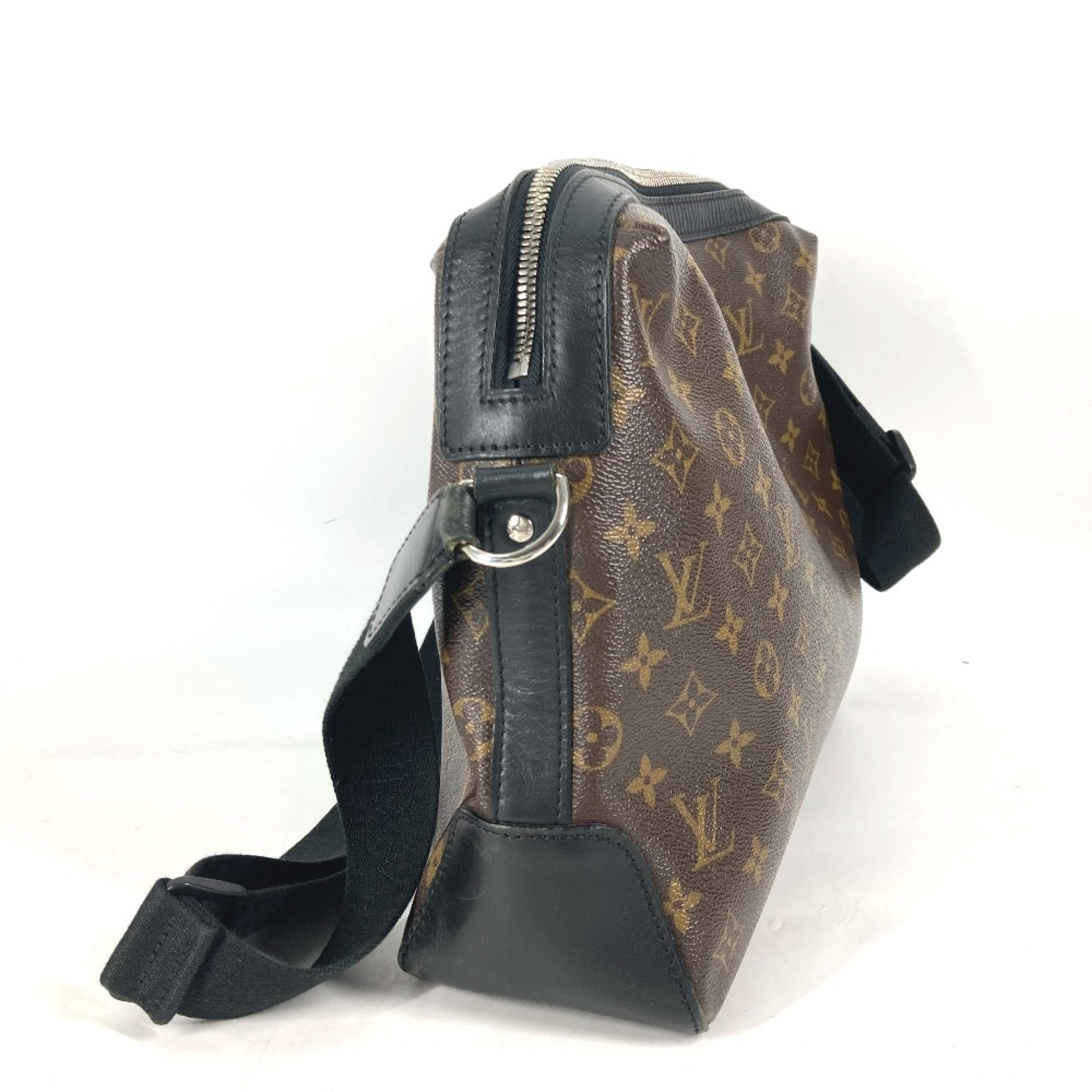 Louis Vuitton M40387 Monogram Macassar Crossbody bag Shoulder Bag Brown Black