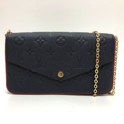 Louis Vuitton M64099 Chain Bag Crossbody Shoulder Bag Navy GoldHardware