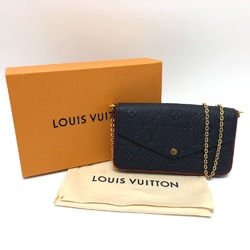 Louis Vuitton M64099 Chain Bag Crossbody Shoulder Bag Navy GoldHardware