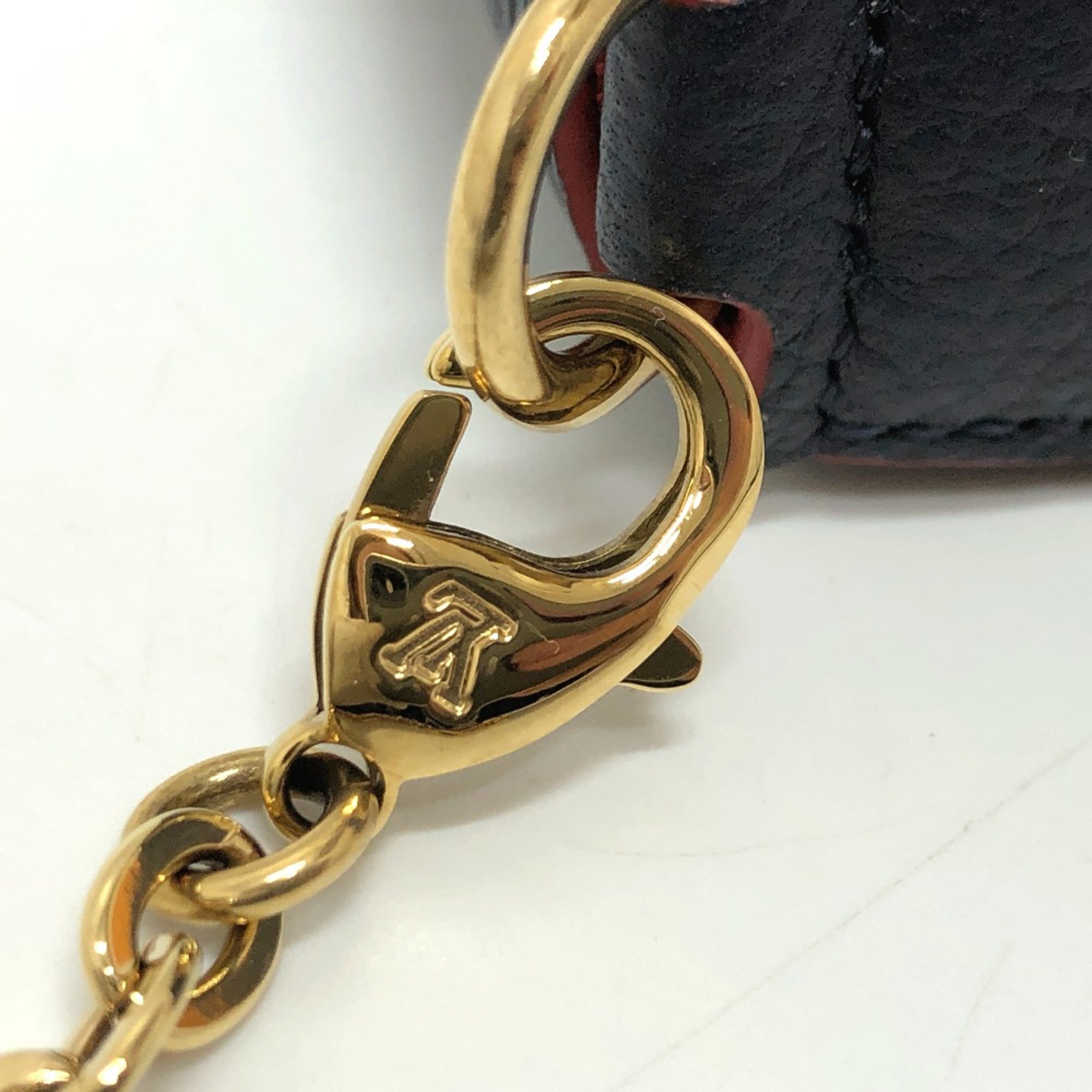 Louis Vuitton M64099 Chain Bag Crossbody Shoulder Bag Navy GoldHardware