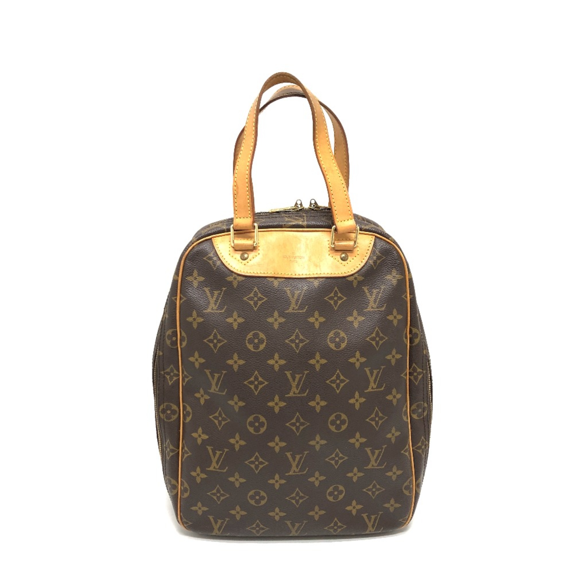 Louis Vuitton M41450 Monograms Tote Bag Hand Bag Brown GoldHardware