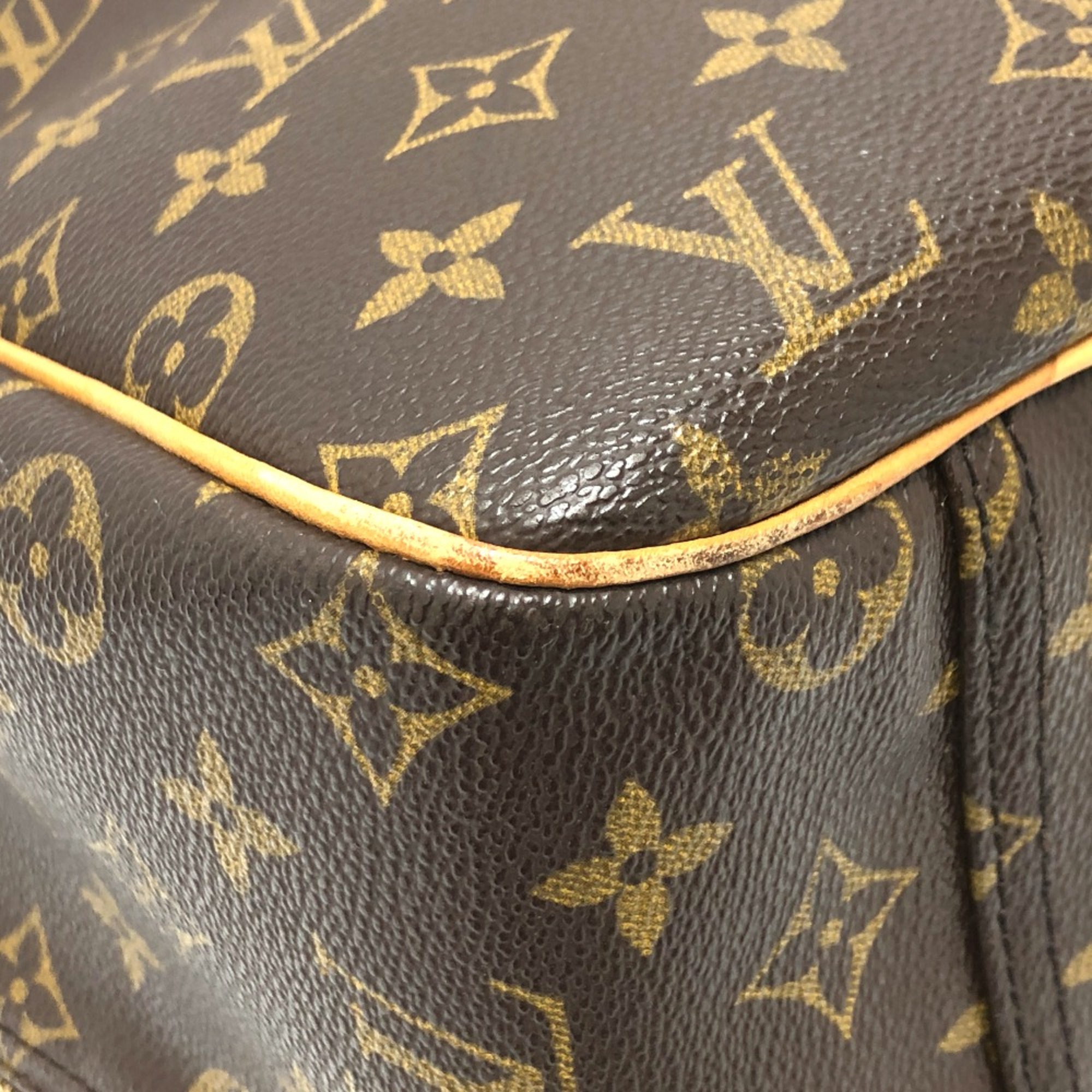 Louis Vuitton M41450 Monograms Tote Bag Hand Bag Brown GoldHardware