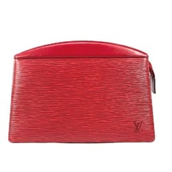 Louis Vuitton M48417 Epi Clutch bag bag pouch Cluch Bag Castilian red Red