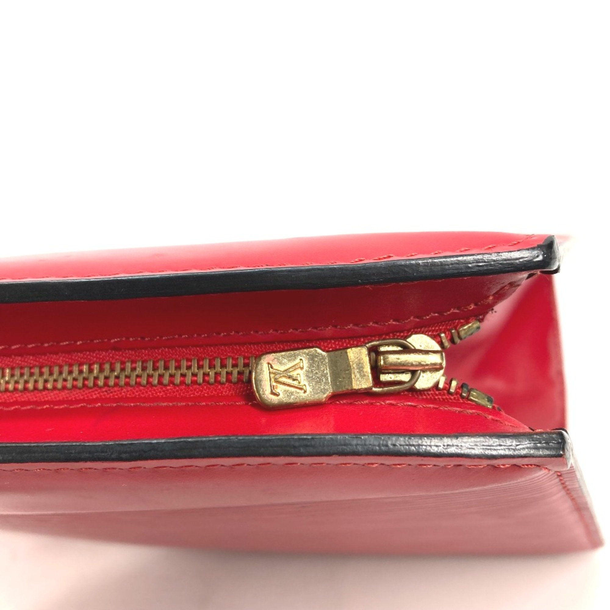 Louis Vuitton M48417 Epi Clutch bag bag pouch Cluch Bag Castilian red Red