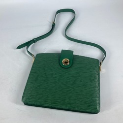 Louis Vuitton M52344 Epi Bag Crossbody Pochette Shoulder Bag Borneo Green Green