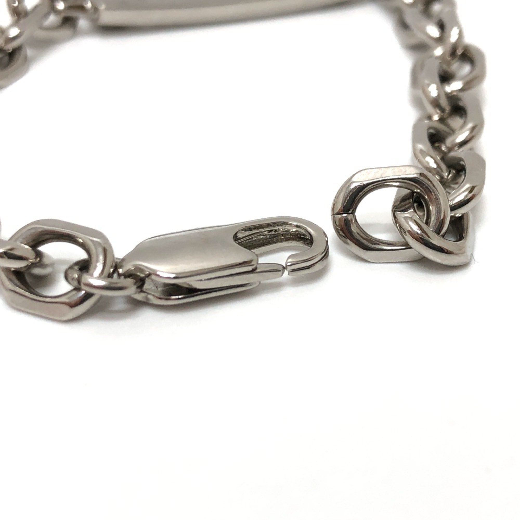 Louis Vuitton M0994M Accessory ID Bracelet Silver Strath