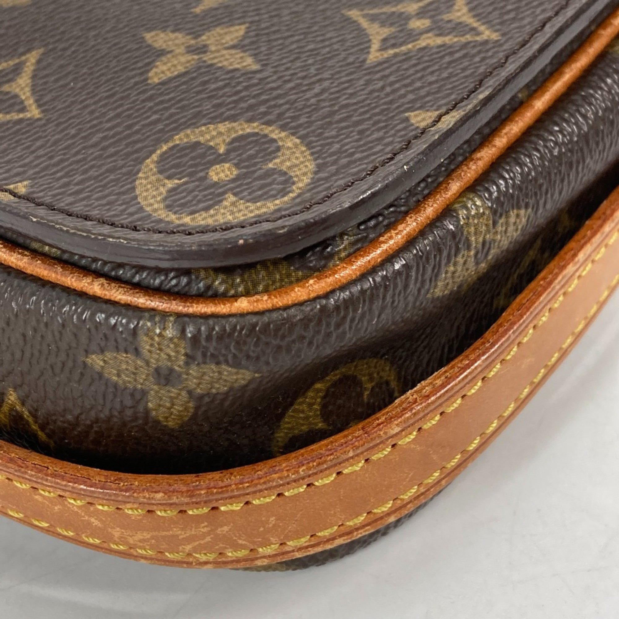 Louis Vuitton M51207 Monogram vintage Bag Crossbody Pochette Shoulder Bag Brown