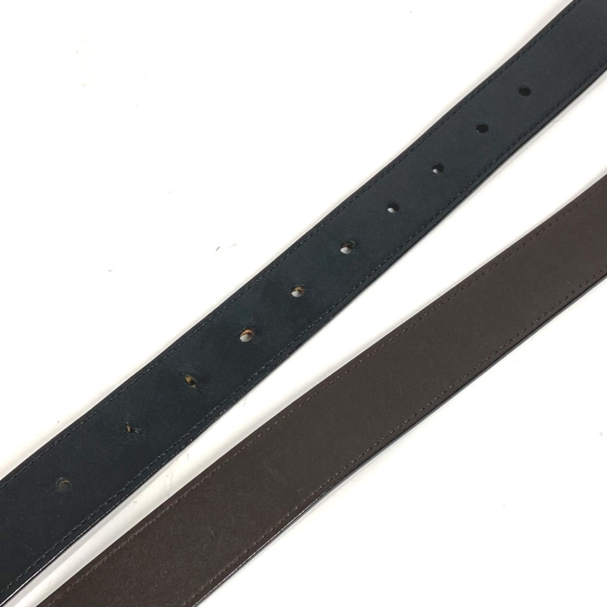 Louis Vuitton M6874S belt Black SilverHardware